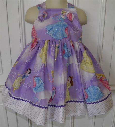 Disney Princess Purple Glitter Belle Aurora Boutique Dress