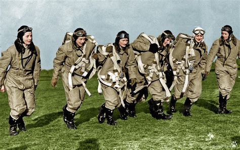 Ww2 Women Pilots Of The Air Transport Auxiliary Service During The
