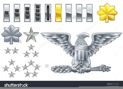 Clipart Army Colonel Insignia Free Images At Vector Clip
