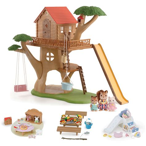 Calico Critters Adventure Tree House T Set Walmart Inventory