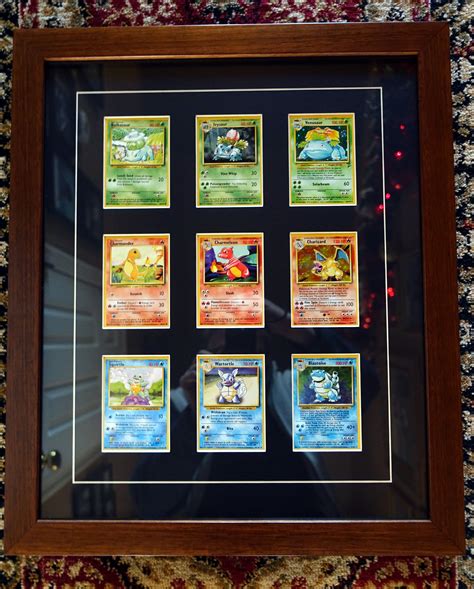 Pokemon Card Frame Display W 4 Psa Graded Pokemon Card Openings