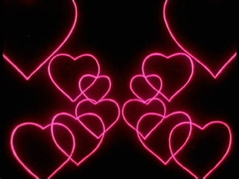 Neon Hearts  Hearts Discover And Share S