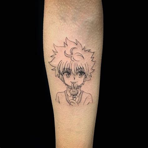 I Do Anime Tattoos Heres A Small Flash Tattoo I Did Last Week Hope