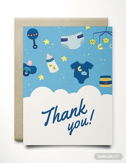 Babyq bbq baby shower thank you card rustic | zazzle.com. How to Make a Thank You Card [ 10+ Templates to Download ...