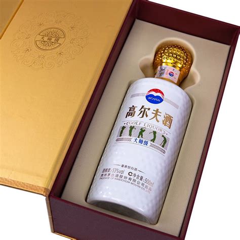 茅台王子酒moutai Prince白酒 2019年日期 贵州茅台股份出品 高尔夫酒 高尔夫大师级 53度500ml装 酱香型白酒 整箱