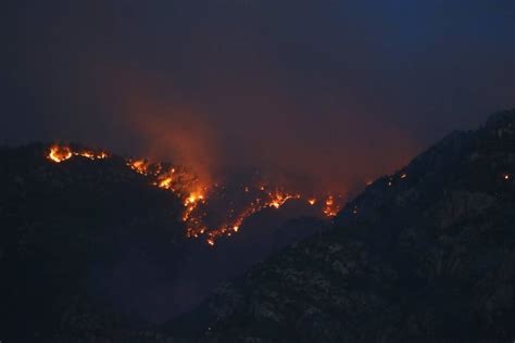 Massive Wildfires Burn Around Az Force Evacuations Fire Engineering