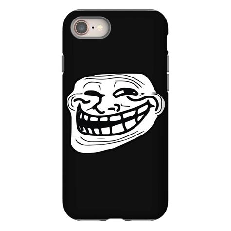Custom Troll Face Iphone 8 Case By Danzi Artistshot