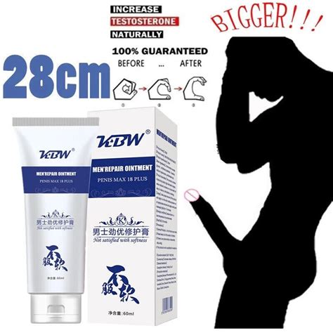 Plus Size Penis Faster Enlargement Cream Man Dick Potency Growth Massage Cream Big And Thick