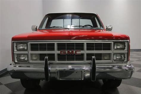 1983 Gmc C1500 30151 Miles Red Pickup Truck 305 V8 4 Speed Automatic