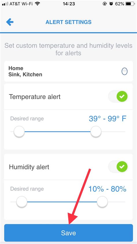 Install co detectors at your knee height. How do I set temperature and humidity alerts for my Roost ...