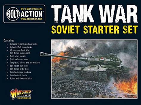 Buy Bolt Action Warlord Games Tank War Soviet Starter Set Wargaming