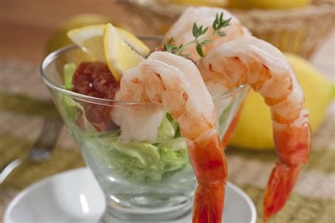 Best of all, shrimp is high in protein and low in calories! Jumbo Shrimp Cocktail | MrFood.com