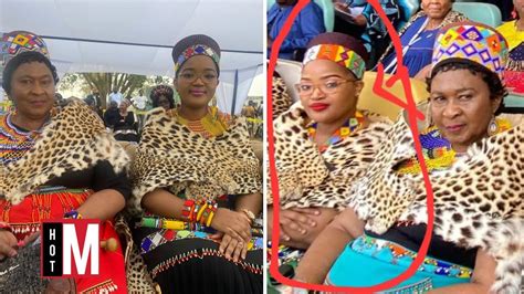 King Zwelithinis Young Wife Zola Mafu Graced The Recognition Of Misuzulu Youtube