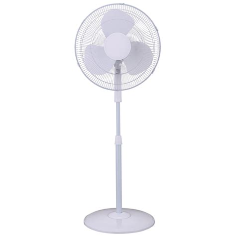Pelonis 16 In 3 Speed Oscillating Stand Fan At