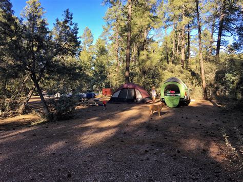Truck And Ground Tent Camping North Of Globe Arizona Rcamping