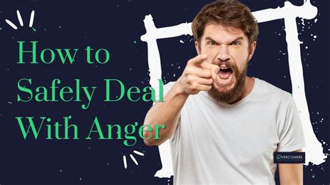 How To Safely Deal With Anger