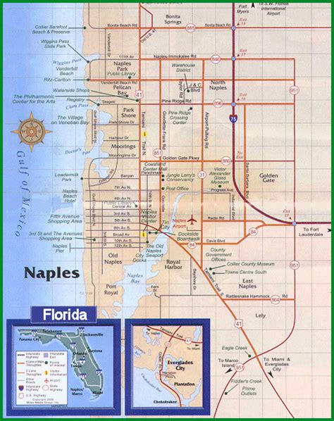 30 Map Of Naples Florida And Surrounding Area Maps Database Source