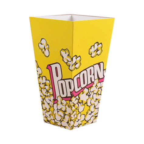 Custom Popcorn Boxes Printed Popcorn Packaging Wholesale