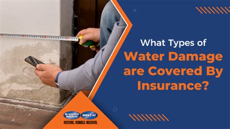 Types Of Water Damage Covered By Insurance Bms Cat