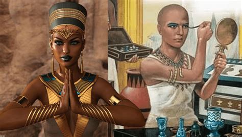 ancient egyptian makeup and jewelry
