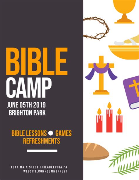 Copy Of Bible Camp Postermywall