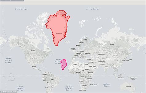 The True Size Website Shows Just How Large Countries Are Compared To