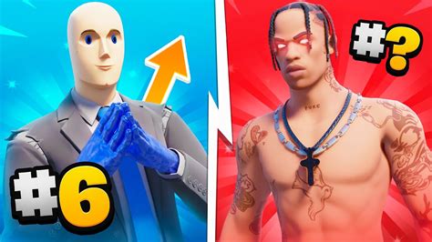 10 Most Tryhard Season 6 Male Skins In Fortnite Sweaty Chapter 2 Season 6 Skins Youtube