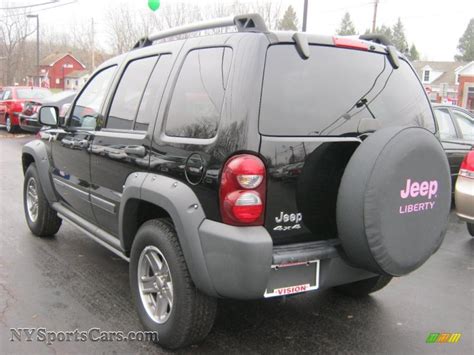 2005 Jeep Liberty Renegade 4x4 In Black Clearcoat Photo 15 706521