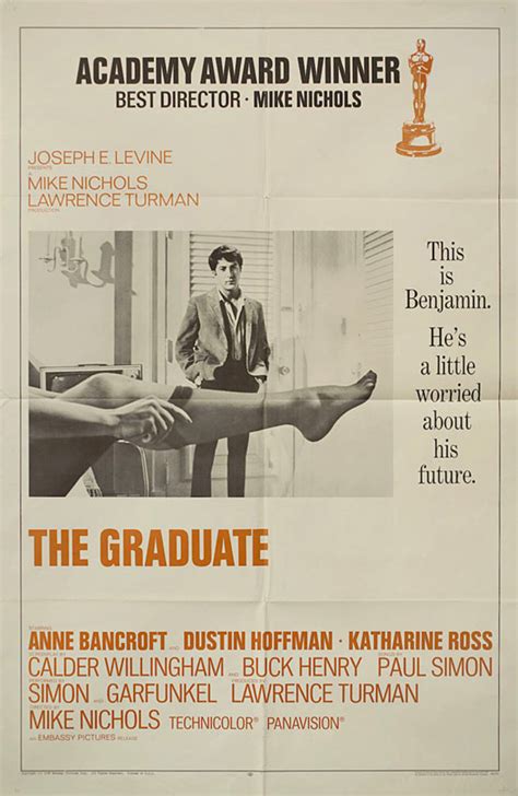 The Graduate 1968 Us One Sheet Poster Posteritati Movie Poster Gallery