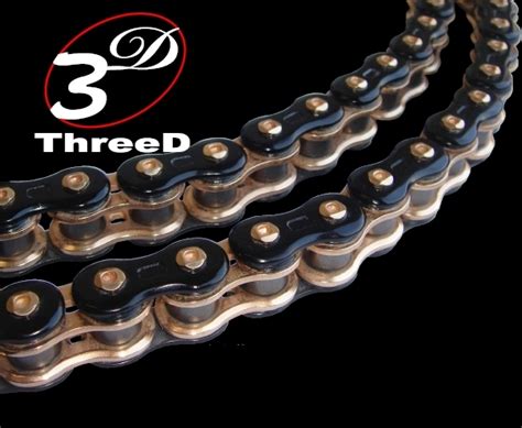 Held together with a clip or peened rivets, the master link is the link that joins the two ends of a motorcycle chain. EK 3D Motorcycle Chain - 530Z Black/Gold 120 Links - w ...