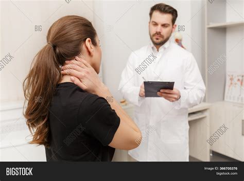Male Doctor Examining Image And Photo Free Trial Bigstock