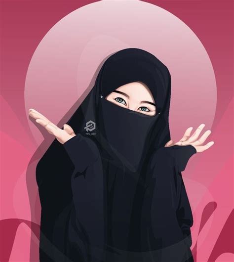Koleksi wallpaper wanita muslimah bercadar belajar sehat via. Paling Keren 27 Gambar Kartun Muslimah Berpasangan Terbaru ...