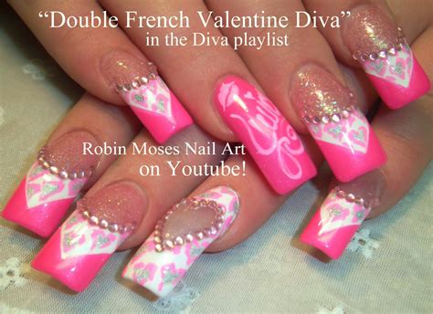 Nail Art by Robin Moses: "DIVA NAILS" "diva nail art" "long nail art