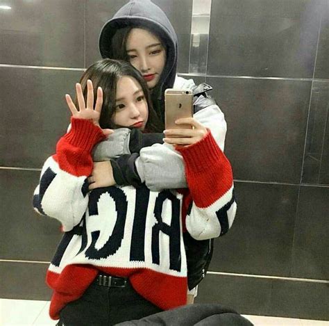 ˗ˏˋamelielavenderˎˊ˗ Ulzzang Korean Girl Ulzzang Couple Asian Girl Cute Lesbian Couples