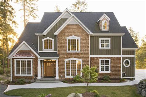 Rather than picking multiple colors for your siding you can also go with a gray house color and paint your shutters bright red for an attractive option. How to Choose the Best Exterior House Colors