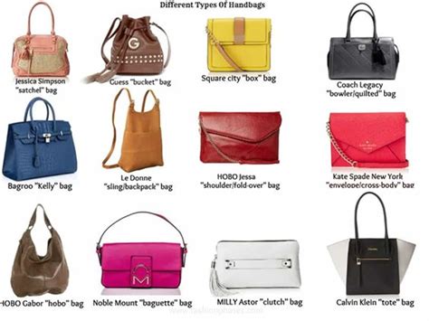 Different Types Of Handbags In English Eslbuzz