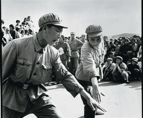 The Unity Dance Of Red Guards During The Cultural Revolution