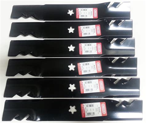 Set Of 6 Gator G3 Mulching Blades For Craftsman 173920 173921 180054