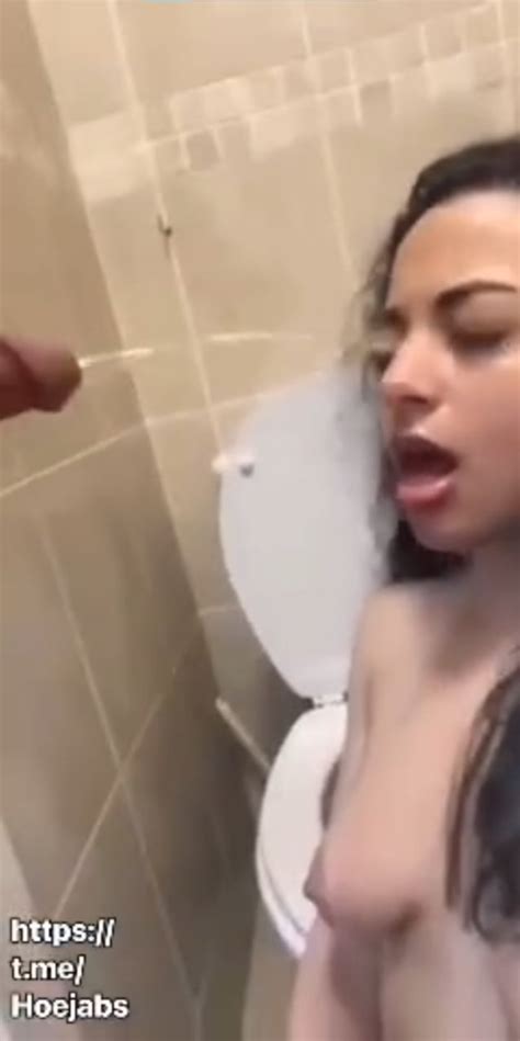 Whats The Name Of This Brunette Girl Getting Pissed On In The Bathroom