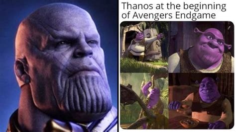 Handsome Thanos Really Funny Memes Funny Marvel Memes