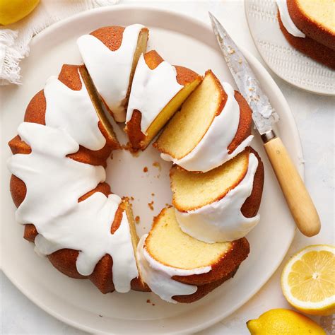 Lemon Glazed Lemon Bundt Cake Baker By Nature