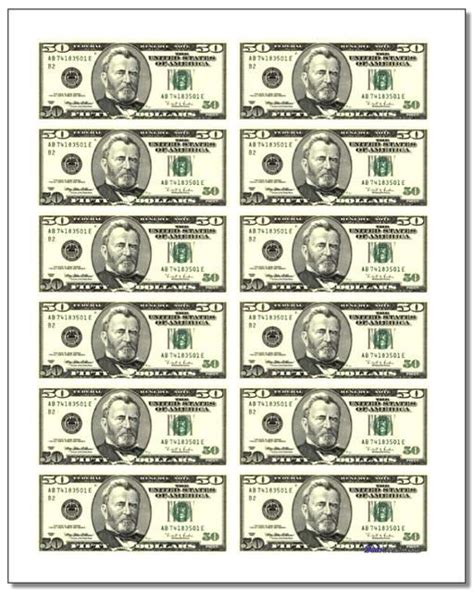 Printable Money Pdf