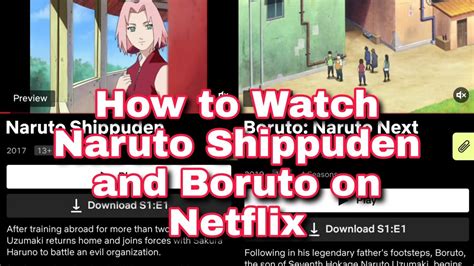 How To Watch Naruto Shippuden And Boruto On Netflix Legit Fast And Easy