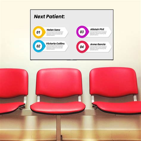 Waiting Room Tv Digital Signage In Healthcare Hospitals Easyscreen