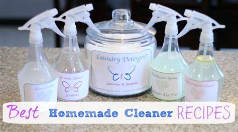 Best Homemade Natural Cleaners Recipe