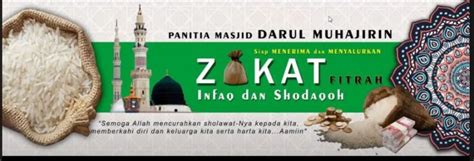 Download 5 Contoh Spanduk Banner Zakat Fitrah 2022 1443 H Cdr Dan Psd