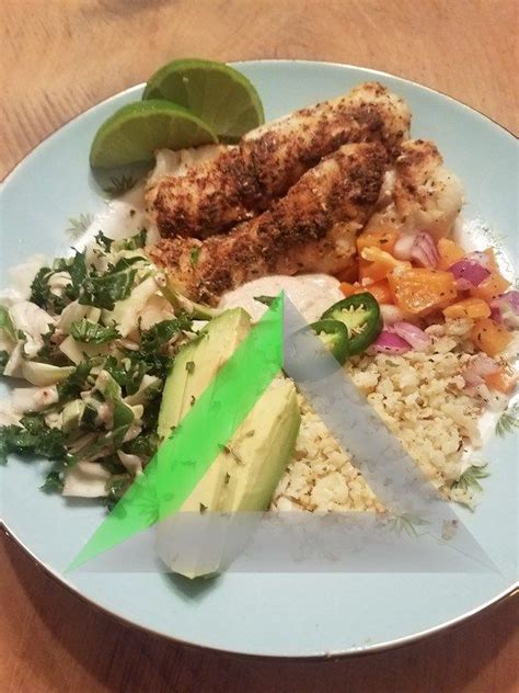 The flavors stay balanced with a homemade pico de gallo and creamy white dill sauce for your your fresh fish tacos. WELL-FED Fish Taco Bowl - Taco 'bout Lots of Flavor and ...