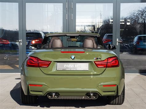 Classic bmw design reinterpreted into a progressive sports coupe. BMW Individual: M4 Competition Convertible in a rare Urban Green