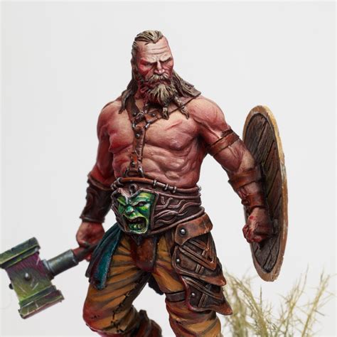 The Old Barbarian by Emil Nyström · Putty&Paint