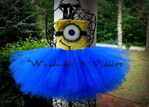 Minion Tutu Dress Minion Tutu Tutu Dress Etsy